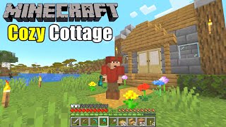 Minecraft Survival  Building a Cozy Cottage Survive amp Thrive 2024  Ep 8 [upl. by Atinaujnas476]