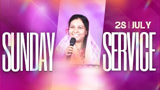 Sunday First Service live DrTheodore wesley amp Divya Wesley  July 28th [upl. by Itnahs163]