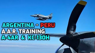 Argentina amp Peru Air Forces  AAR training 2023 [upl. by Yrekcaz]