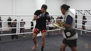 Muaythai Padwork  Van Phan [upl. by Lori]