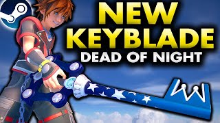 Kingdom Hearts 3 New Steam Keyblade  Dead of Night Analysis [upl. by Aretina744]