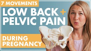 Movements to Relieve PELVIC and BACK PAIN During Pregnancy  How to Align Pelvis During Pregnancy [upl. by Eizzo997]