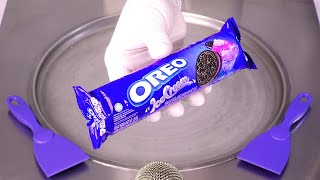 How to Make Ice Cream OREO´s into Ice Cream Rolls  ASMR No Talking [upl. by Wiltsey]