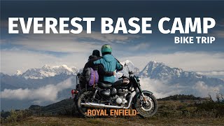 Everest Base Camp on MOTORCYCLE  No Flight  Trek in Nepal to EBC  Motovlog [upl. by Meingoldas]