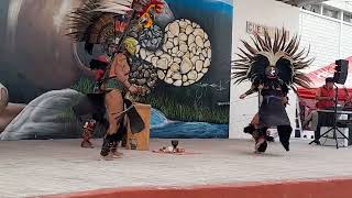 Prehispanic dance in my town La Libertad Puebla Mexico [upl. by Anier828]