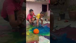 Smile water balloons popping shortsviral balloon [upl. by Troth963]