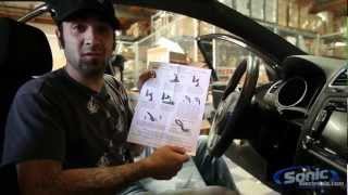 How to Install a BlendMount w Beltronics 995 Radar  2010 VW GTI [upl. by Elrae]