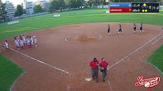 A2 Softball  Legnano vs Ronchi  Gara 2 [upl. by Laenaj]