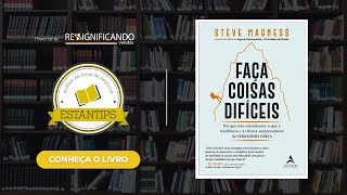 O que eu achei do livro quotFaça coisas difíceisquot  Programa semanal Estantips [upl. by Mozart53]