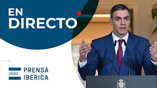 DIRECTO  Declaración institucional de Pedro Sánchez [upl. by Siroval754]