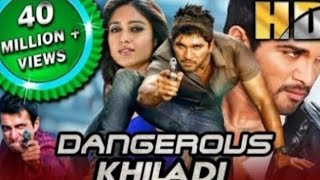 Dangerous Khiladi HD  Allu Arjuns Superhit Action Comedy Movie  Ileana D Cruz Sonu Sood [upl. by Eimmak]