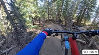 Sunrise Bike Park Warmup Insta 360 X4 [upl. by Eilac]