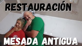 RESTAURACIÓN MESADA ANTIGUA [upl. by Gish]