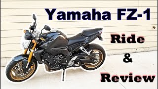 Yamaha FZ1  Lets Ride and Review [upl. by Hnib311]