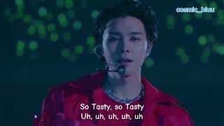 NCT 127  quotTasty 貘quot EASY LYRICS  Lirik NCT 127 quotTasty 貘quot LIVE NEOCITY [upl. by Selma]