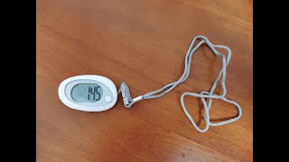 Simple 3d pedometer track steps accurately1099999 steps rangeEasy to resetNeck lanyard and clip [upl. by Llechtim675]