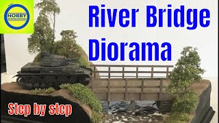 Building a realistic scenery stream diorama how to step by step [upl. by Lucienne]