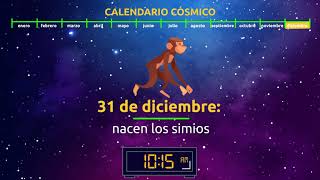 Calendario cósmico un timelapse de la historia del Universo [upl. by Osswald]