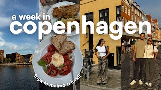 COPENHAGEN TRAVEL DIARIES  sightseeing shopping exploring restaurants amp trips to sweden [upl. by Adnohser]