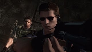 Wesker And Chris Vs Lisa Trevor [upl. by Olegnalehcim167]