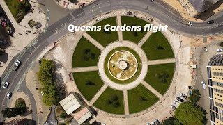 Queens Gardens Hull Drone flight [upl. by Kenji981]