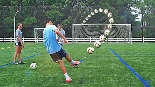 How To Shoot a Curve Free Kick  Tutorial [upl. by Nava]