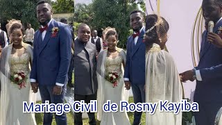 Le mariage civil de Rosny Kayiba la chanteuse de mon meilleur ami moninga a Bali sepela ❤ [upl. by Harad859]