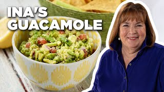 Ina Gartens Guacamole  Barefoot Contessa  Food Network [upl. by Janna]