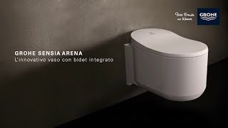 WCBidet SENSIA ARENA GROHE [upl. by Naujat859]