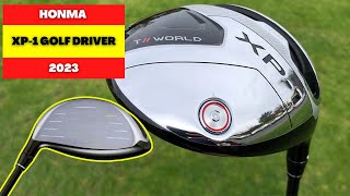 HONMA XP1 GOLF DRIVER 2023 HONMA DRIVER REVIEW  ARE HONMA DRIVERS FORGIVING [upl. by Reve]