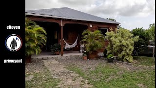 Guadeloupe  visite dune Kaz créole en container maritime 4k [upl. by Harias]