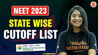 State Wise Cutoff List For NEET 2023  Expected Cutoff amp Safe Score For Government Medical College [upl. by Bibah]