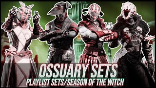 Destiny 2 Warlock Ossuary Sets  Season of the Witch [upl. by Akers]