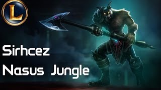 Sirhcez  Nasus vs Nasus  Jungle Challenger [upl. by Mercie890]