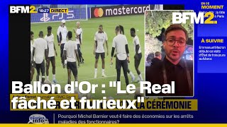 Ballon dOr  Le Real Madrid boycotte la 68e cérémonie [upl. by Roe]