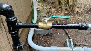 Installing Gas Pipe [upl. by Deehahs]