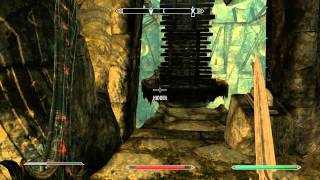 Skyrim  Geirmunds Hall barscule bridge [upl. by Annoirb698]