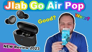 JLAB GO AIR Pop True Wireless Earbuds Review [upl. by Icnan589]