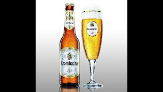 Krombacher Pils Beer Review [upl. by Atauqal]