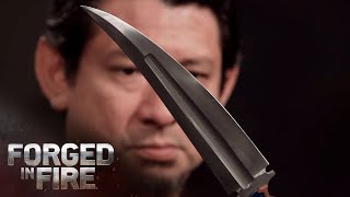 Forged in Fire DOUBLEEDGED DAGGER DOES DEADLY DAMAGE Season 3 [upl. by Desdee93]