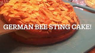 THE BEST BEE STING CAKE YOU WILL EVER EAT  AUTHENTIC GERMAN BEE STING CAKE [upl. by Sito]