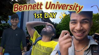 3rd Year Ka Pehla Din  Bennett University 🎓 Mazedaar Moments amp Naye Challenges  Vlog 2024 [upl. by Latham]