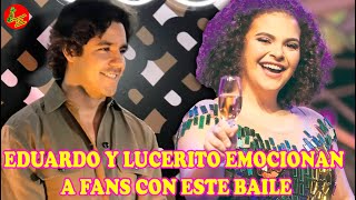 Lucero Mijares y Eduardo Capetillo Jr Entre pláticas y abrazos bailan en Juego de Voces [upl. by Warwick]