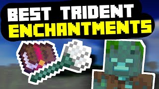 MAKE TRIDENTS OP with THESE ENCHANTMENTS in MINECRAFT [upl. by Stedmann]