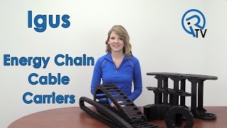 Igus Energy Chain Cable Carriers [upl. by Staten]