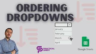 How to order dropdowns in Google Sheets [upl. by Vlad]