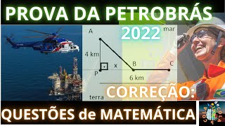 ✅ Correção da Prova de Matemática do Concurso da Petrobras 2022 [upl. by Waldemar]