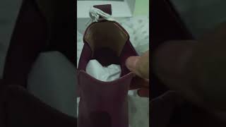 BIRKENSTOCK STALON Chelsea Boots Burgundy Sepatu Boot BIRKENSTOCK Unboxing [upl. by Mayap]