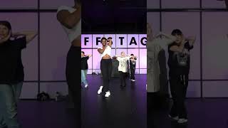 My first dance class with AmandaLaCount at offstage shorts dance kpop mantra jennie [upl. by Hinze618]