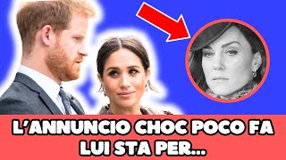 🔴 HERRY E MEGAN L’ANNUNCIO CHOC POCHI MINUTI FA LUI STA PER… [upl. by Alaek753]